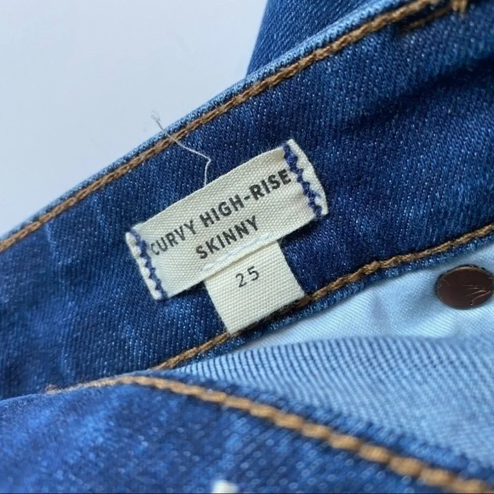 Madewell • Curvy High-Rise Skinny Jeans in Danny Wash: TENCEL™ Denim Edition